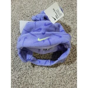 Nike Kids 12-24 Months Hat & Glove/Mitten Set Baby Toddler Purple NWT 6A2992-P3F